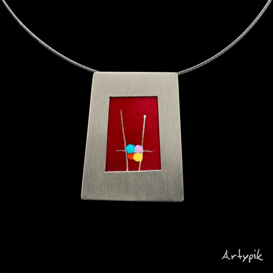 Collier Cuivre maill - Artypik